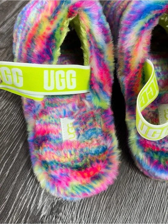UGG FLUFF YEAH PIXELATE SLIPPERS - Picture 10 of 12
